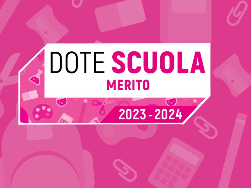 DOTE SCUOLA 2023/2024 – Merito a.s. 2022/2023